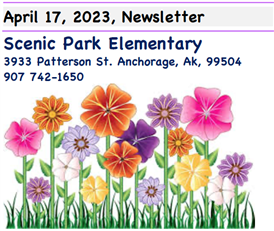  April Newsletter